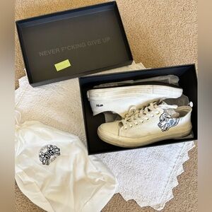 Darc Sport Off White/Black Low Top W1-Dios Shoes